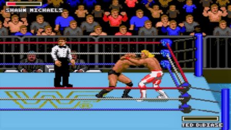 Супер Реслинг Мания (WWF Super Wrestle Mania) Русская Версия (16 bit) 
